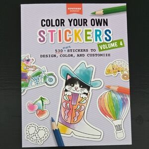 Color Your Own Stickers Volume 4 - Multicolor